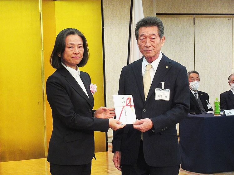 ＪＵ中販連　合同理事会、能登半島地震義援金贈呈式も開催