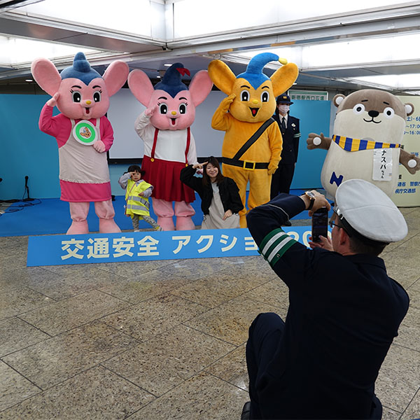 交通安全アクション2025　ピーポくん撮影会（4/5、6）